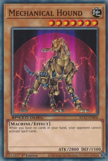 Mechanical Hound Speed Duel GX: Midterm Paradox Yu-Gi-Oh! card
