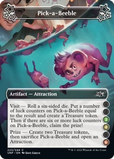 Pick a Beeble 3 4 6 Unfinity Magic card