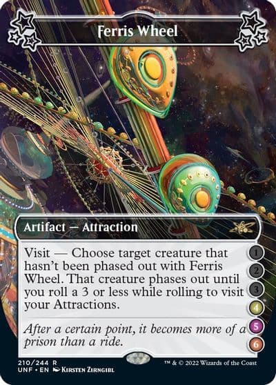 Ferris Wheel 4 5 6 Unfinity Magic card