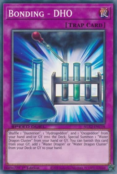 Bonding DHO Speed Duel GX: Midterm Paradox Yu-Gi-Oh! card