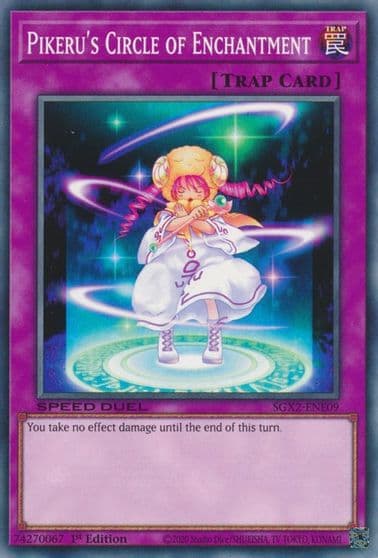 Pikerus Circle of Enchantment Speed Duel GX: Midterm Paradox Yu-Gi-Oh! card