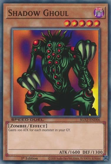 Shadow Ghoul Speed Duel GX: Midterm Paradox Yu-Gi-Oh! card