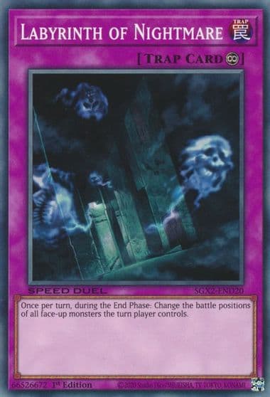 Labyrinth of Nightmare Speed Duel GX: Midterm Paradox Yu-Gi-Oh! card