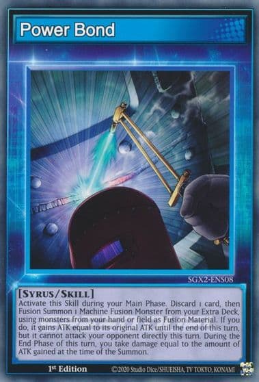 Power Bond Speed Duel GX: Midterm Paradox Yu-Gi-Oh! card