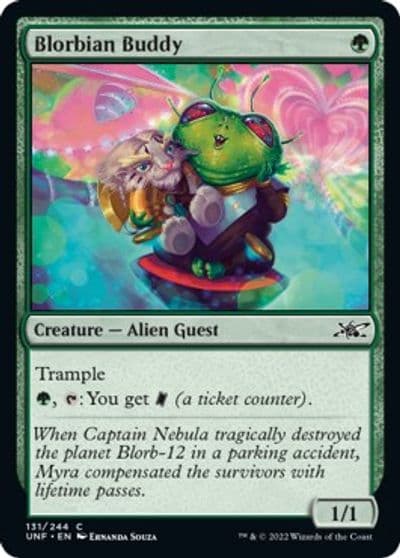 Blorbian Buddy Unfinity Magic card