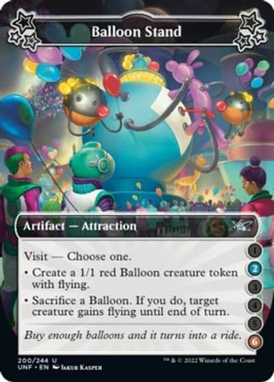 Balloon Stand 2 6 Unfinity Magic card