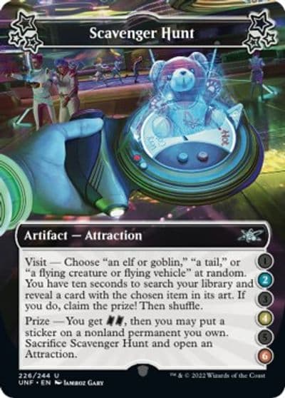 Scavenger Hunt 2 4 6 Unfinity Magic card