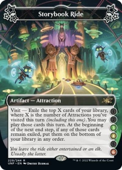 Storybook Ride 3 4 6 Unfinity Magic card