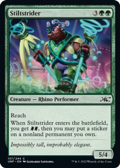 Stiltstrider Unfinity Magic card