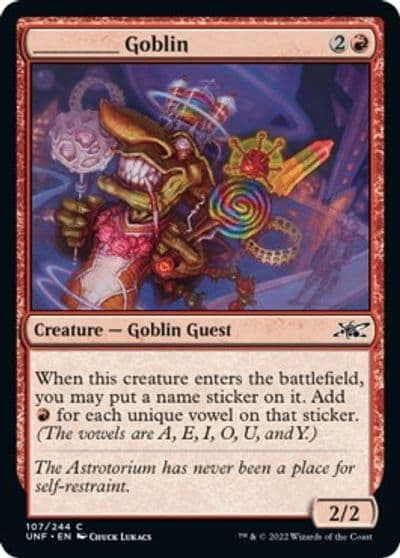 _____ Goblin Unfinity Magic card