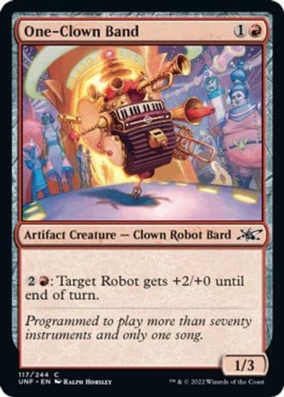 One Clown Band Unfinity Magic card