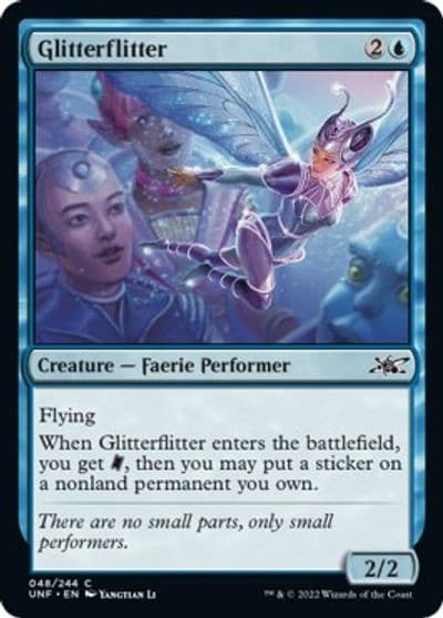 Glitterflitter Unfinity Magic card