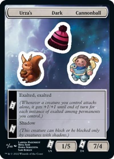 Urzas Dark Cannonball Unfinity Magic card