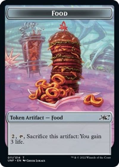 Food Token 011 Unfinity Magic card
