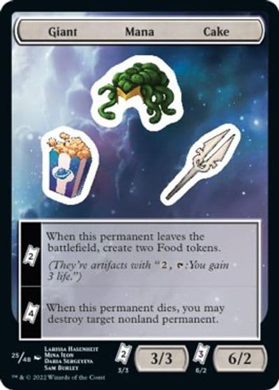 Giant Mana Cake Unfinity Magic card
