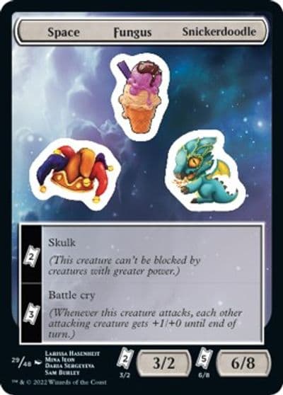 Space Fungus Snickerdoodle Unfinity Magic card