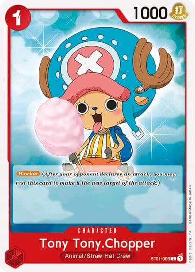 Tony TonyChopper Starter Deck 1: Straw Hat Crew One Piece card