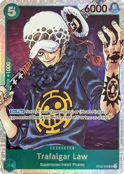Trafalgar Law Starter Deck 2: Worst Generation One Piece card