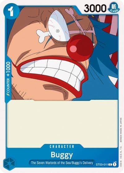 Buggy Starter Deck 3: The Seven Warlords of The Sea One Piece card