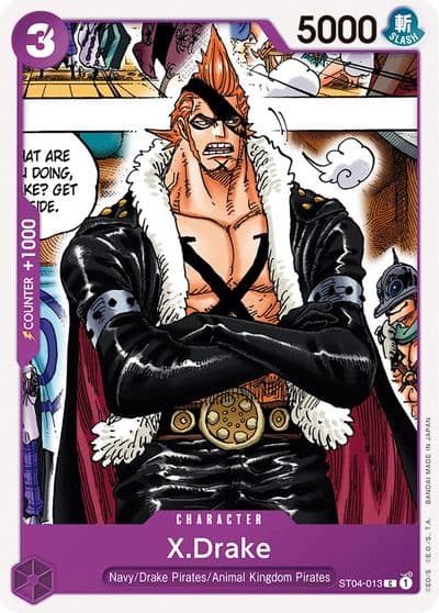 XDrake Starter Deck 4: Animal Kingdom Pirates One Piece card