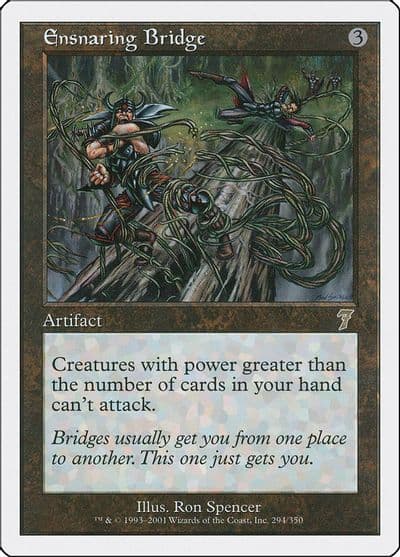 Ensnaring Bridge 7th Edition Magic card
