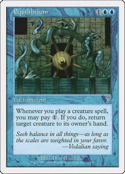 Equilibrium 7th Edition Magic card