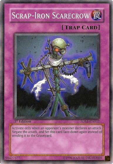 Scrap Iron Scarecrow 5D's 2008 Starter Deck Yu-Gi-Oh! card