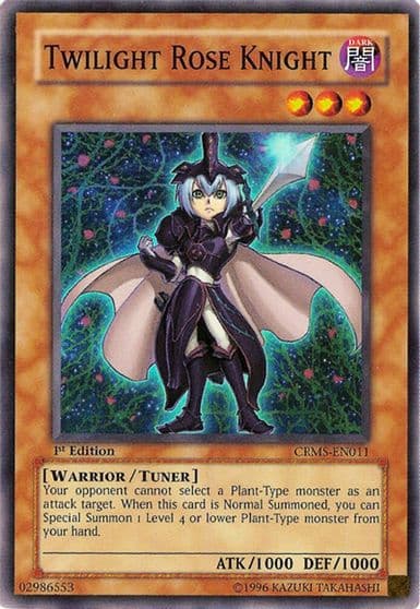 Twilight Rose Knight Crimson Crisis Yu-Gi-Oh! card