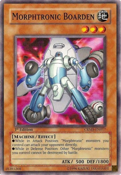 Morphtronic Boarden Crimson Crisis Yu-Gi-Oh! card