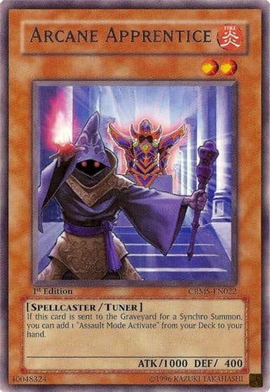 Arcane Apprentice Crimson Crisis Yu-Gi-Oh! card