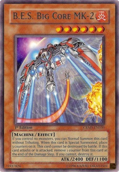 BES Big Core MK 2 Crimson Crisis Yu-Gi-Oh! card