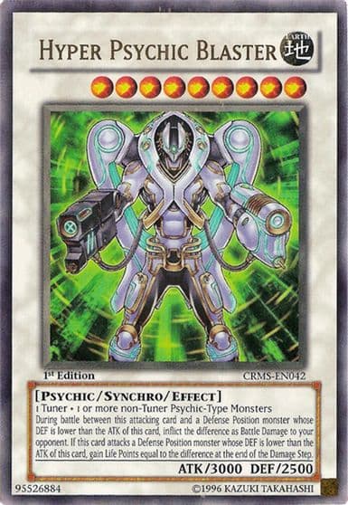 Hyper Psychic Blaster Crimson Crisis Yu-Gi-Oh! card