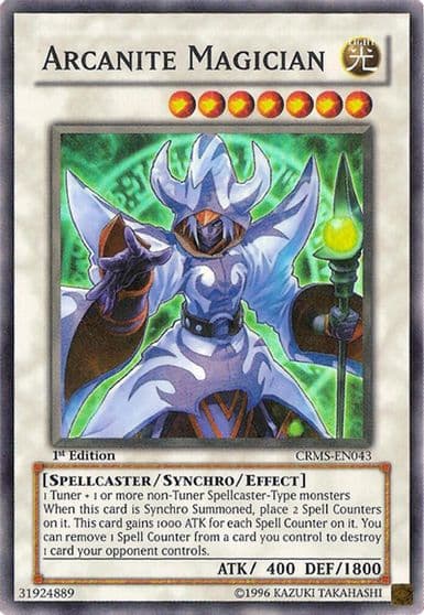 Arcanite Magician Crimson Crisis Yu-Gi-Oh! card