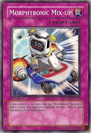 Morphtronic Mix up Crimson Crisis Yu-Gi-Oh! card