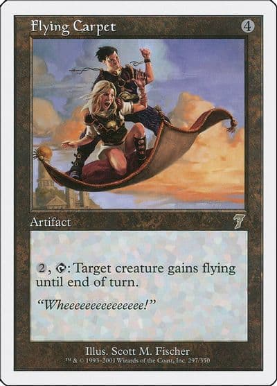 Flying Carpet 7th Edition Magic card