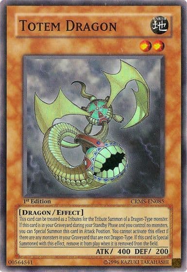 Totem Dragon Crimson Crisis Yu-Gi-Oh! card