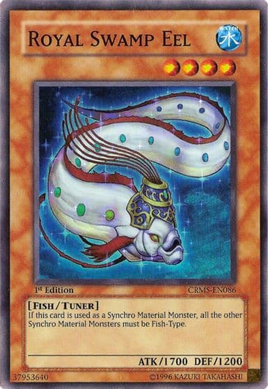 Royal Swamp Eel Crimson Crisis Yu-Gi-Oh! card