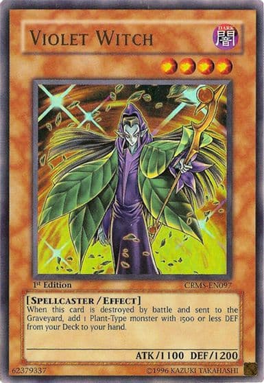 Violet Witch Crimson Crisis Yu-Gi-Oh! card