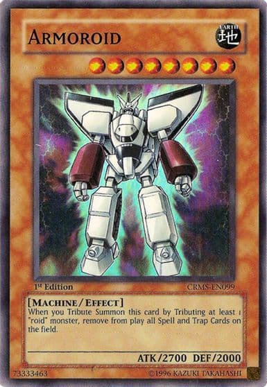 Armoroid Crimson Crisis Yu-Gi-Oh! card