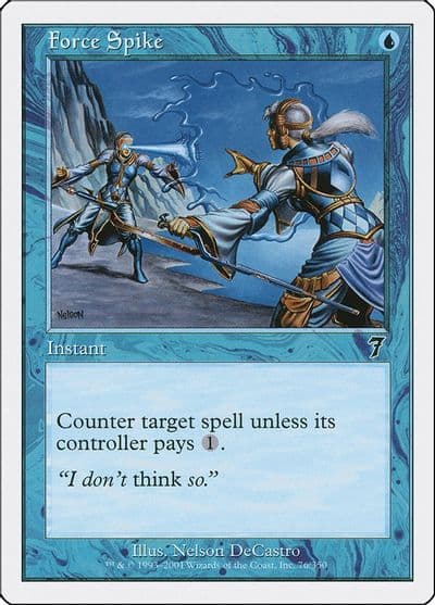 Force Spike 7th Edition Magic card