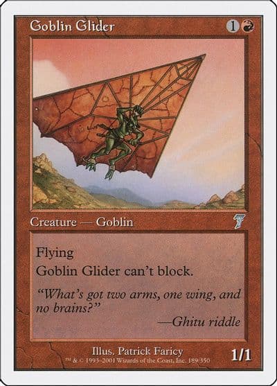 Goblin Glider 7th Edition Magic card
