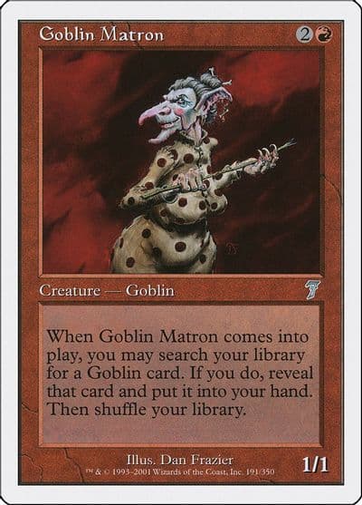 Goblin Matron 7th Edition Magic card