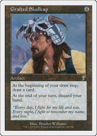 Grafted Skullcap 7th Edition Magic card