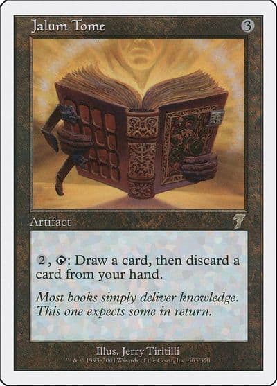 Jalum Tome 7th Edition Magic card