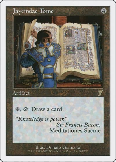 Jayemdae Tome 7th Edition Magic card