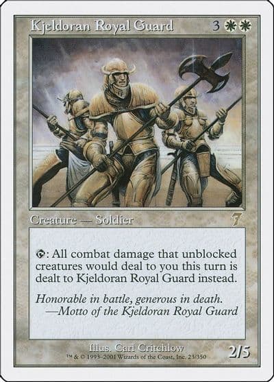 Kjeldoran Royal Guard 7th Edition Magic card