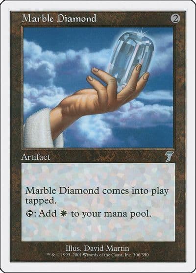 Marble Diamond 7th Edition Magic card