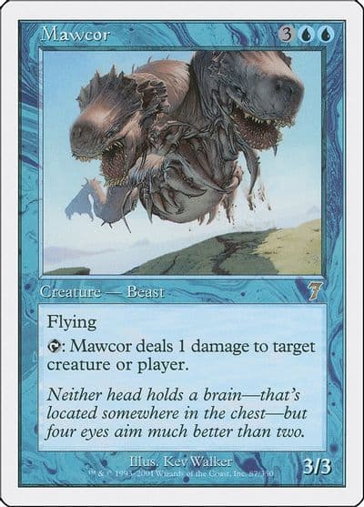 Mawcor 7th Edition Magic card