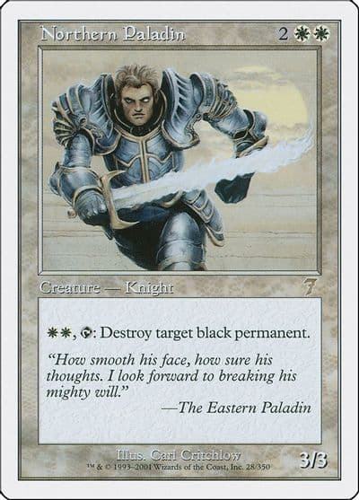Northern Paladin 7th Edition Magic card
