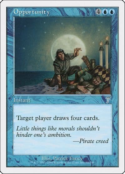 Opportunity 7th Edition Magic card